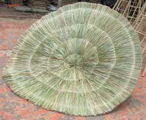 Round Thatch <b>umbrella</b> set 210cm to 300cm Seagrass <b>umbrella</b> from natural leave for Sun Garden Outdoor Wholesale palm <b>umbrellas</b> - Product Image 2