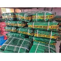 Bâche PE imperméable et stabilisée aux UV, tissu robuste et durable pour la protection des matériaux de construction et du béton – Offre Spéciale