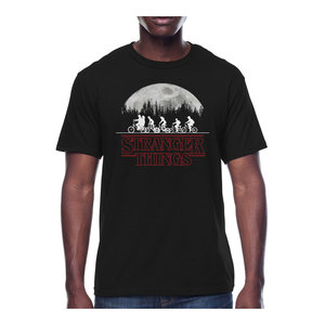 T-shirt d'été à manches courtes en coton 100% uni à col rond pour hommes - Product Image 6