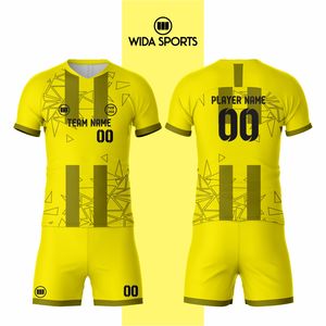 Uniformes de Fútbol de Malla de Poliéster, Impresión por Sublimación, Ropa Deportiva para Hombre y Mujer, Conjuntos de Uniformes de Fútbol Personalizados - Product Image 5
