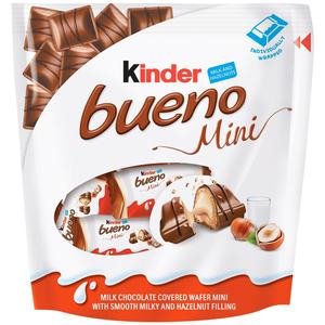 Barras de chocolate Kinder Bueno al por mayor, surtido de sabores, clásico, chocolate con leche, chocolate blanco y chocolate negro en paletas mixtas. - Product Image 3