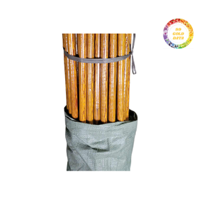 Palo de escoba de madera barato directo de fábrica-Mango de madera duradero de alta calidad para limpiar, barrer y fregar - Product Image 3