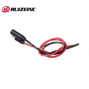 Pabrik ekor kabel ekstensi kotak cahaya mobil pasokan daya 2-Core steker mobil - Product Image 2