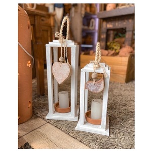 ชุดโคมไฟไม้3ชิ้นตกแต่งบ้าน centerpieces สำหรับงานแต่งงานโคมไฟไม้ราคาถูก - Product Image 5