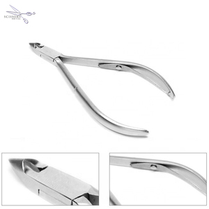 Coupe-ongles professionnel double face 2 pièces, nouveau coupe-cuticules en acier inoxydable pour peaux mortes, ciseaux en métal pour la beauté - Product Image 3