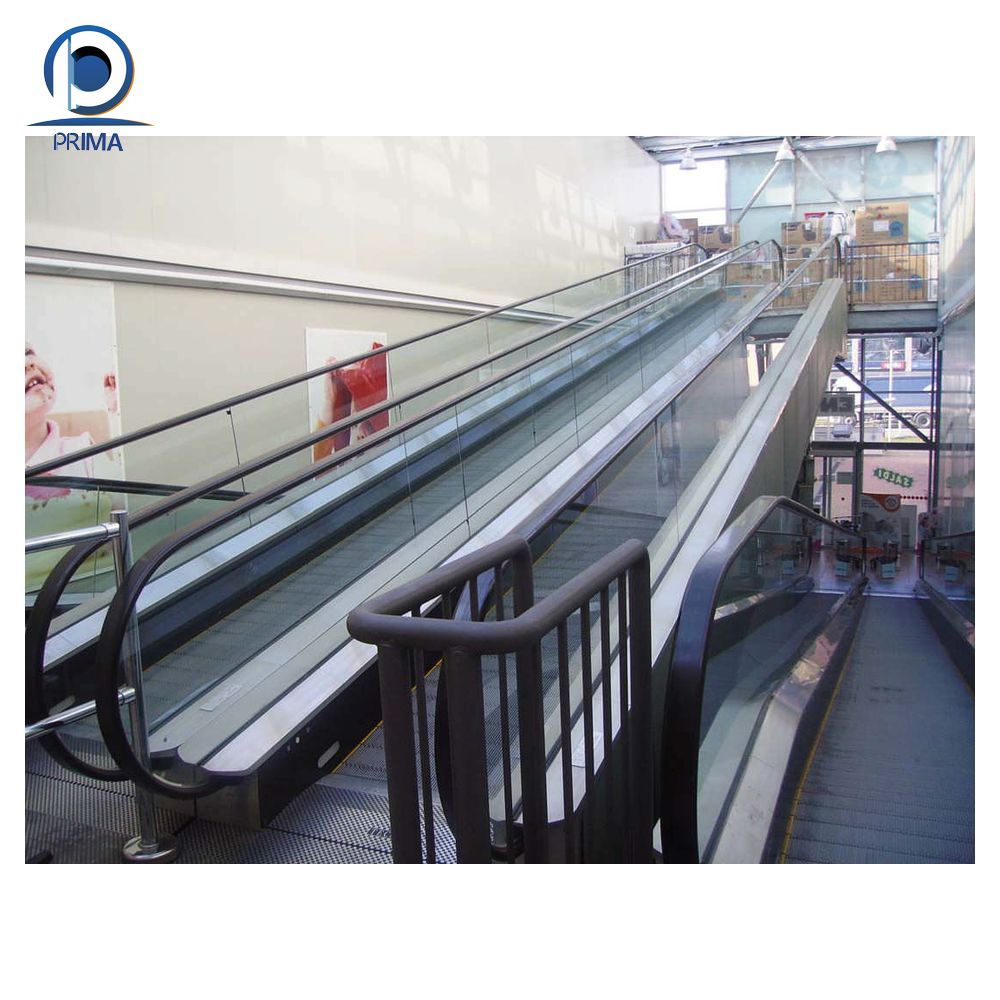 Горизонтальный эскалатор Prima, движущиеся ступеньки, коммерческая Красивая движущаяся прогулка, используемая для супермаркета