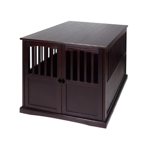 Large Casual Home Wooden Pet <b>Crate</b> Modern End Table <b>Wood</b> Pet Furniture Brown OEM Supplier From Vietnam Following Your Brand - Product Image 4