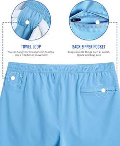 Shorts cargo en polyester pour homme de haute qualité, personnalisés, avec poche zippée, style décontracté écologique - pour le Muay Thai et la course à pied - Product Image 5