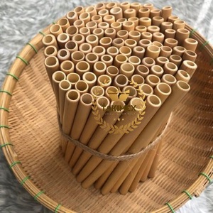 หลอดไม้ไผ่ - หลอดไม้ไผ่แบบใช้แล้วทิ้งจากเวียดนาม - หลอดเครื่องดื่ม Boba พร้อมโลโก้ - Product Image 5