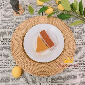 Prix de gros Offre Spéciale napperon en jonc de mer décor de table tapis de table en jonc de mer tissés à la main par un fabricant vietnamien - Product Image 6