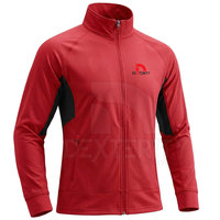 Vestes de performance respirantes personnalisées à col montant et fermeture éclair sur le devant pour adultes – Meilleures ventes à prix abordable