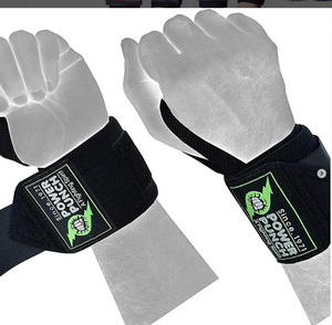 Bandes de poignet en néoprène pour l'haltérophilie (18 pouces) - Robustes, respirantes, antidérapantes, avec fermeture à boucle et crochet pour la musculation sur banc - Product Image 4