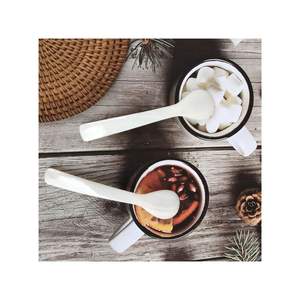 CUILLÈRE À COQUILLAGE CAVIAR UNIQUE LOGO PERSONNALISÉ CUILLÈRE À COQUILLE BLANCHE CUILLÈRE À COQUILLE EN NACRE NATURELLE - Product Image 5