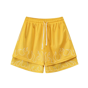 Wholesale New Custom Men's XS/XSXS Casual Training <b>Compression</b> Mesh <b>Shorts</b> Premium Gym <b>Short</b> with Solid PatternDecoration - Product Image 6