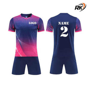 Acheter Doux Respirant Uniforme De Football De Mode Style Sublimation Custom Made Vente En Gros Bon Marché Uniforme Maillot De Football - Product Image 1