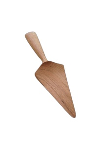 Juego de corte de pastel de madera indio de larga duración, cortador de pastel rústico, regalo de servidor de pastel para despedida de soltera, aniversario de boda, cumpleaños - Product Image 5