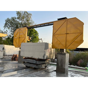 Machine de scie à fil mono nouvellement arrivée avec machine de scie à fil robuste à panneau automatique PLC pour usages industriels - Product Image 1