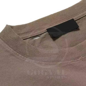 T-shirts délavés à toucher doux, best-sellers, prix bas, vente en gros personnalisée, t-shirts délavés pour hommes - Product Image 3