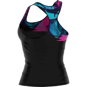 Débardeur d'été ajusté pour femme, personnalisable en gros, en coton pur et élasthanne, vierge, réglable, confortable, pour sublimation - Product Image 4