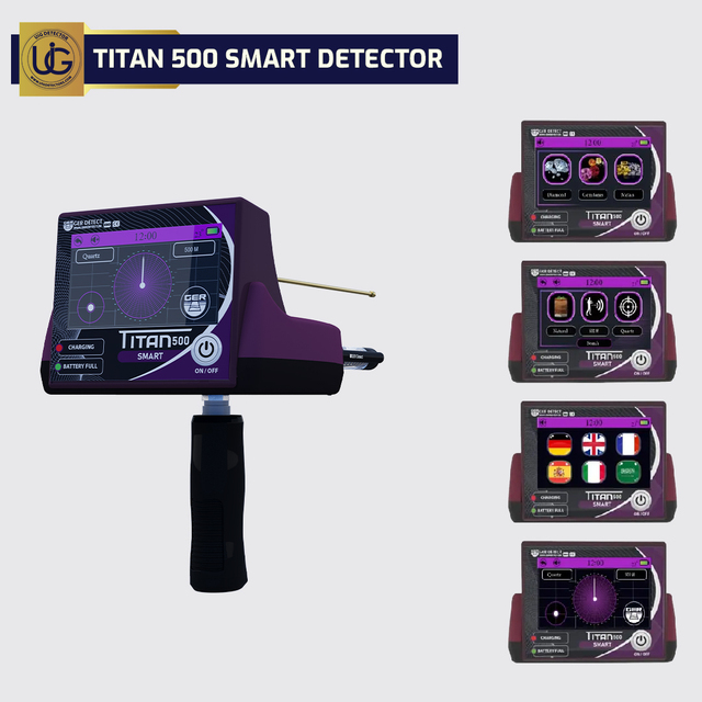 AMRUTHA TITAN 500 SMART DIAMOND GER DETECTOR INDIAN MANUFACTURED Industrial Metal Detector