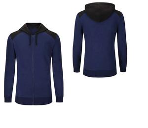 Chándal de entrenamiento de alta calidad para hombre, personalizable, 100% algodón, transpirable, de secado rápido, ligero, sólido, conjuntos de invierno - Product Image 5