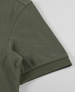 เสื้อเชิ้ตผู้ชายผ้าฝ้าย 100% ปักลายด้านหน้า เนื้อผ้าปานกลาง ระบายอากาศได้ดี แขนครึ่งแขน ตกแต่งด้วยการปักอย่างประณีต - Product Image 4