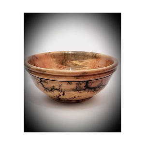 Bol de yoga fait à la main en bois massif de forme ronde articles d'hôtel de haute qualité pour les repas de table respectueux de l'environnement pour les fêtes bol japonais - Product Image 1