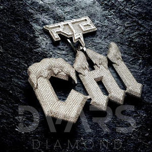 จี้เงินแท้ 925 ชุบทอง ประดับเพชร VVS ทรงกลมเจียระไนแบบบริลเลียนท์ สั่งทำได้ตามต้องการ ลดราคาพิเศษ - Product Image 5