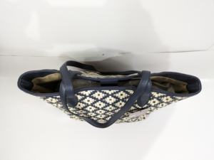 Sac fourre-tout en cuir véritable pour femmes de style bohème de grande capacité tressé avec fermeture éclair bouton ouvert avec chaînes populaires sacs de messager - Product Image 2