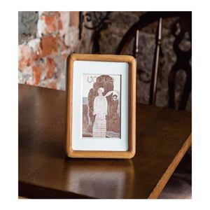 إطار صورة مخصص من الخشب الصلب تصميم ريفي إطار صورة من خشب الجوز والخشب الساج مقاس 4×6 و5×7 بوصة - Product Image 3