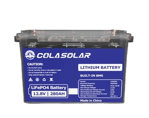 3.6kwh 280ah 12.8V LiFePO4 pin lithium 3584wh Stackable điện ngoài trời Hệ thống lưu trữ 10000 + chu kỳ AC đầu ra MSDS chứng nhận - Product Image 1