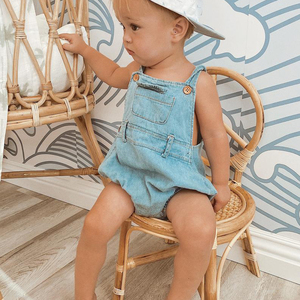 2023 lit de poupée en rotin en gros pour enfants doux Mini dessin animé modèle éducatif jouet - Product Image 5