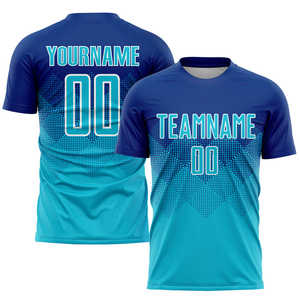 Camiseta de fútbol personalizada, uniformes de fútbol de secado rápido, ropa deportiva sublimada para equipos para clubes profesionales, escuelas y entrenamiento - Product Image 1