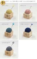 코하나 마메 마수 바늘 홀더 재봉 키트 휴대용 가위 자수 가위