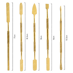 Herramientas de modelado de cera Premium, espátula de laboratorio Dental, espátula de doble extremo, espátula para esculpir artesanías, acero inoxidable personalizado - Product Image 2
