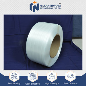 Fleje de cordón compuesto de poliéster resistente al agua de 16mm blanco para envío y embalaje de exportación Precio de mercado competitivo - Product Image 6