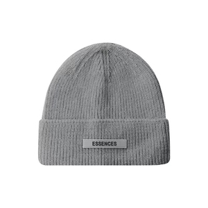 Chapeau d'hiver en laine tricotée pour homme, de haute qualité, broderie 100% acrylique, bordure côtelée, personnalisable avec logo - Product Image 5