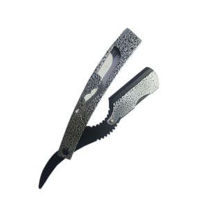 Navajas de Afeitar Plegables Manuales, Navajas de Afeitar de 5.5 Pulgadas de Alto Grado, Navaja de Afeitar de Barbero con Mango Elegante - Product Image 6