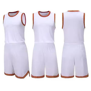Conjuntos de uniformes de baloncesto personalizados para hombre al por mayor, apliques bordados impresos por sublimación transpirables, servicio OEM disponible - Product Image 5