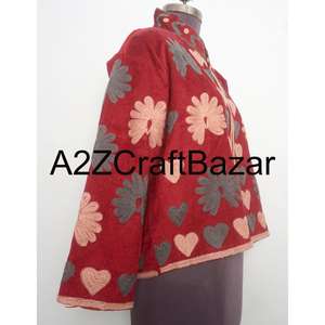 Chaqueta Corta Étnica Bordada de Primera Calidad al por Mayor, Abrigo Corto de Otoño, Ropa de Abrigo Tradicional de Moda - Product Image 4