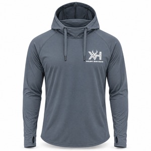 Sudadera con Capucha para Pesca con Protección Solar 115GSM Personalizada OEM al por Mayor - Product Image 1