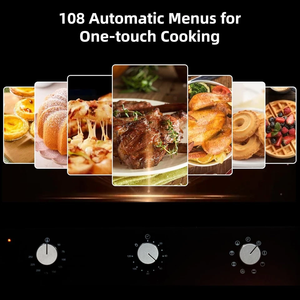 Horno eléctrico de pared individual de 24 pulgadas con 8 modos de cocción, 2.5 pies cúbicos, empotrado 3000 - Product Image 5