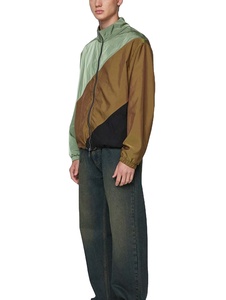 Ensemble de survêtement léger et respirant en nylon froissé imperméable, coupe-vent, personnalisé en usine, pour le jogging 2026 - Product Image 5