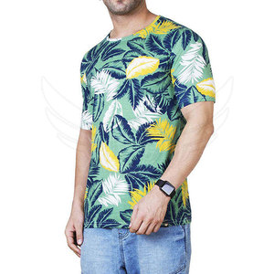 เสื้อยืดคอกลมแขนสั้นสำหรับผู้ชายเสื้อยืดพิมพ์ซับลิเมชันมาใหม่สำหรับฤดูร้อน - Product Image 2