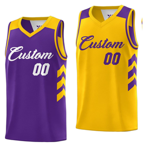 Camiseta de baloncesto de rendimiento atlético personalizada para hombres y jóvenes personalizada con nombre de equipo y número impreso ropa deportiva - Product Image 4