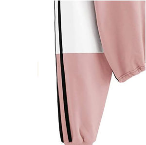 Haute qualité nouveauté coton femmes haut court à capuche 100% coton à manches longues vêtements décontractés mode femmes sweats à capuche - Product Image 5