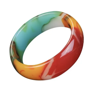 Brazalete de resina personalizado para el diseño de moda, nuevo brazalete de resina de diseño personalizado hecho a mano - Product Image 3