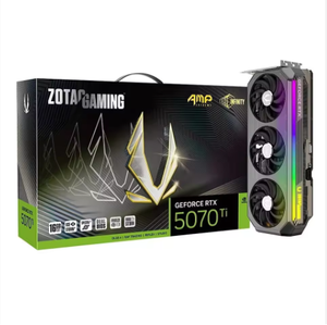Tarjeta Gráfica ZOTAC <span class=keywords><strong>GeForce</strong></span> RTX5070Ti 16GB AMP Extreme GDDR7 Nueva para PC de Escritorio con Ventilador MXM para Juegos - Product Image 1