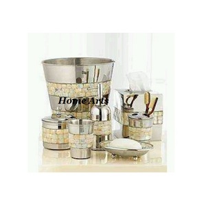 Soporte para champú de diseño fabuloso, soporte para cepillos, juego de baño, juego de baño de acero inoxidable con trabajo de fregona para gran oferta - Product Image 6