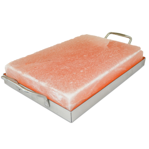 Plaque de cuisson en sel de l'Himalaya infusé de minéraux, idéale pour griller le poulet, les steaks, les fruits de mer et les légumes, offrant une saveur pure. - Product Image 1